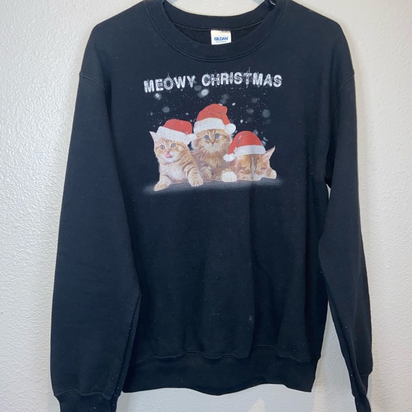 Christmas Cat Sweater - Picture 1 of 5